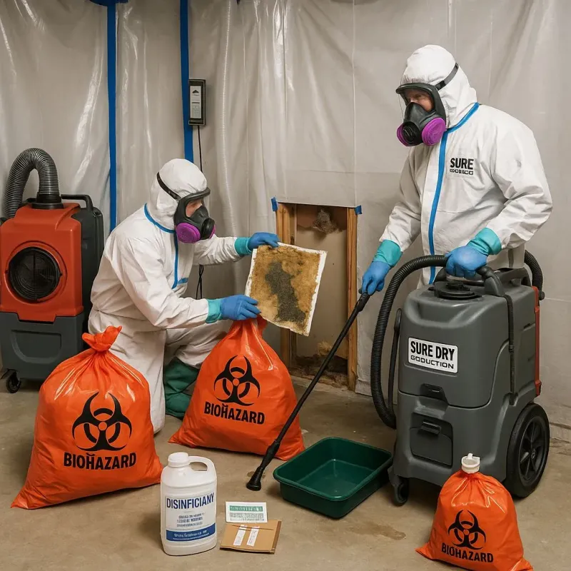 Contaminated Water Handling Protocols process in Lake in the Hills, IL