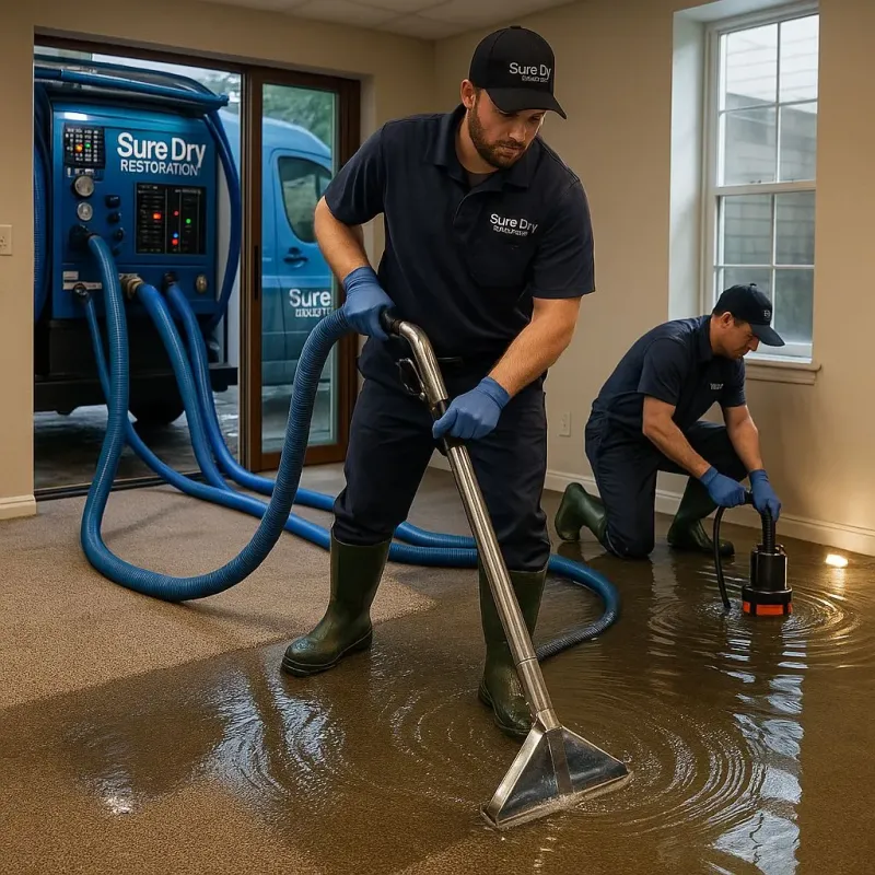 Water Extraction and Removal process in Lake in the Hills, IL